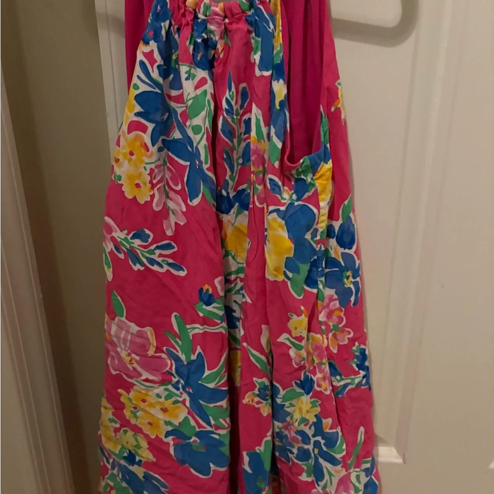Girls Floral Ralph Lauren Dress - Vibrant Print